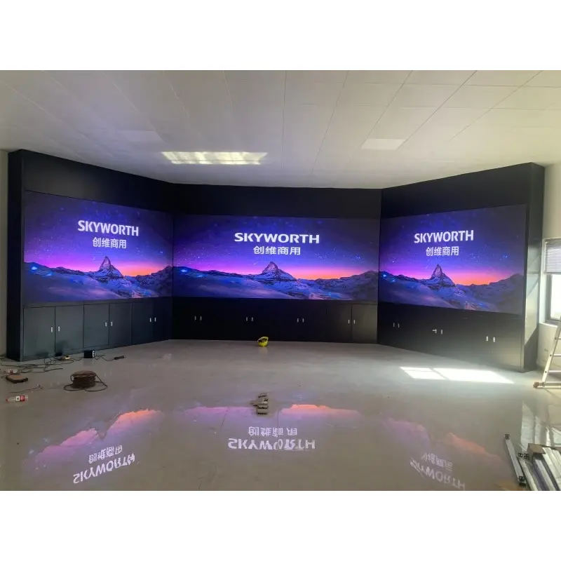 Buet gulvstativ for LED-skjerm